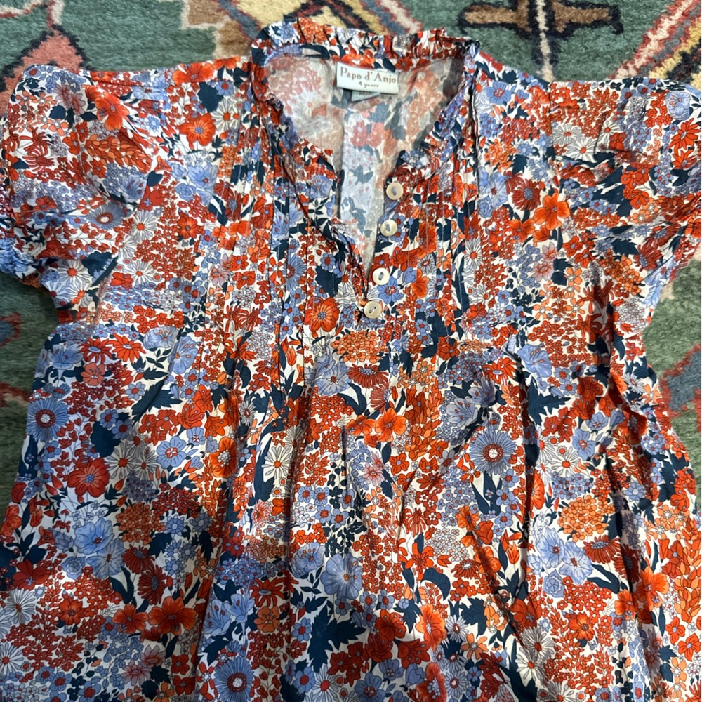 Papo D’Anjo Liberty Print Blouse